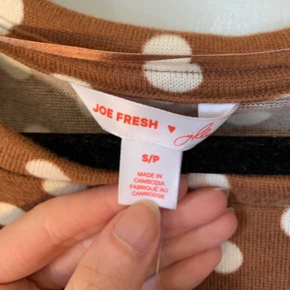 Joe Fresh x Jillian Harris peplum polka dot - Picture 4 of 6